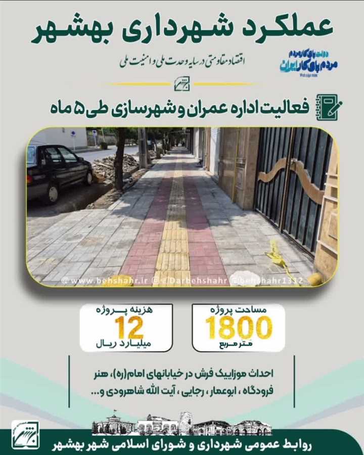  هفته دولت با شعار دولت پای کار مردم، مردم پای کار ایران 