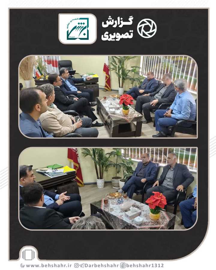 نشست دو شهردار از شرق مازندران با ایده های سازنده 